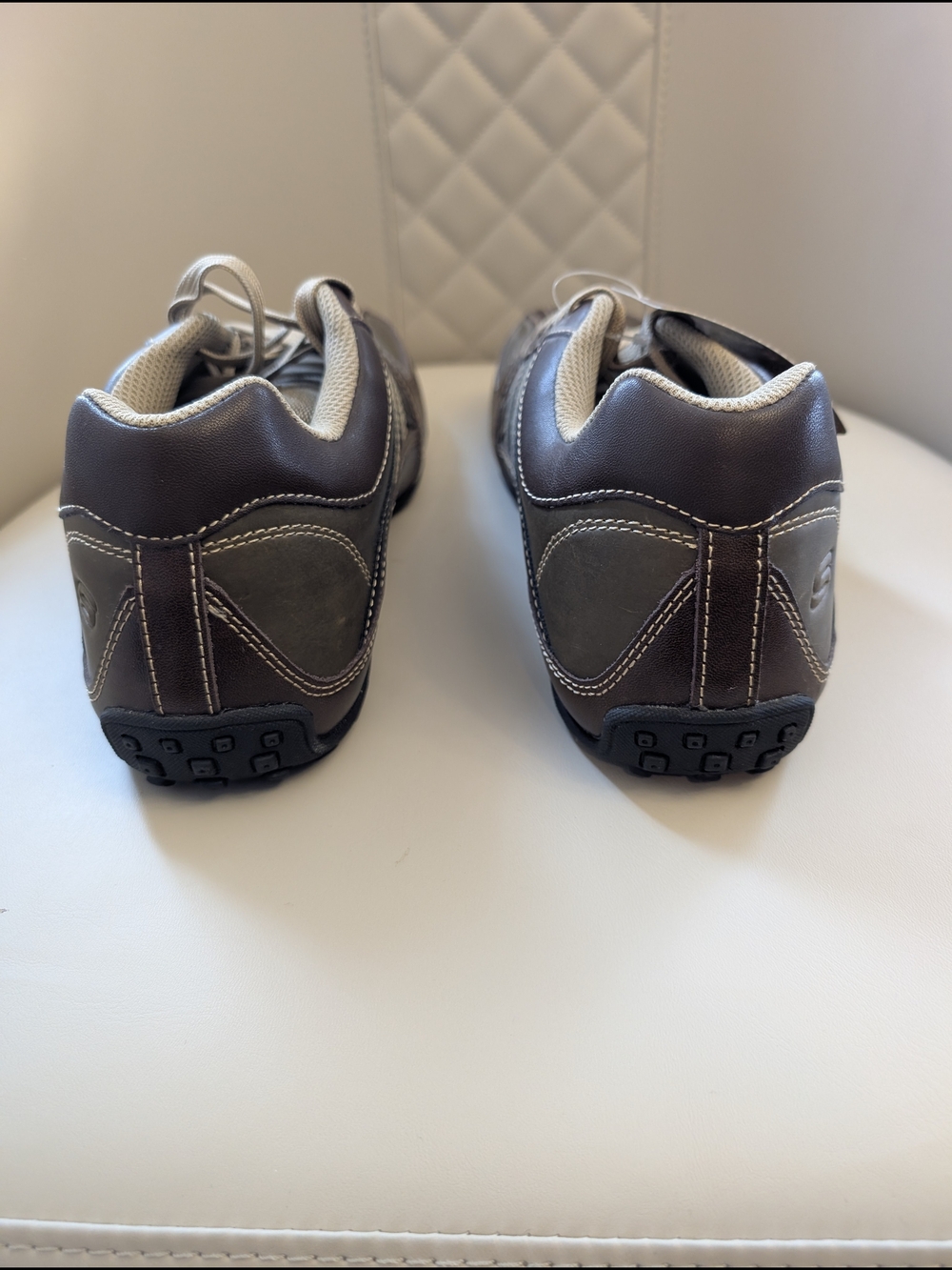 NWT Skechers Men's Sz 8.5 Brown Casual Lace-Up Sneakers - Picture 5 of 6